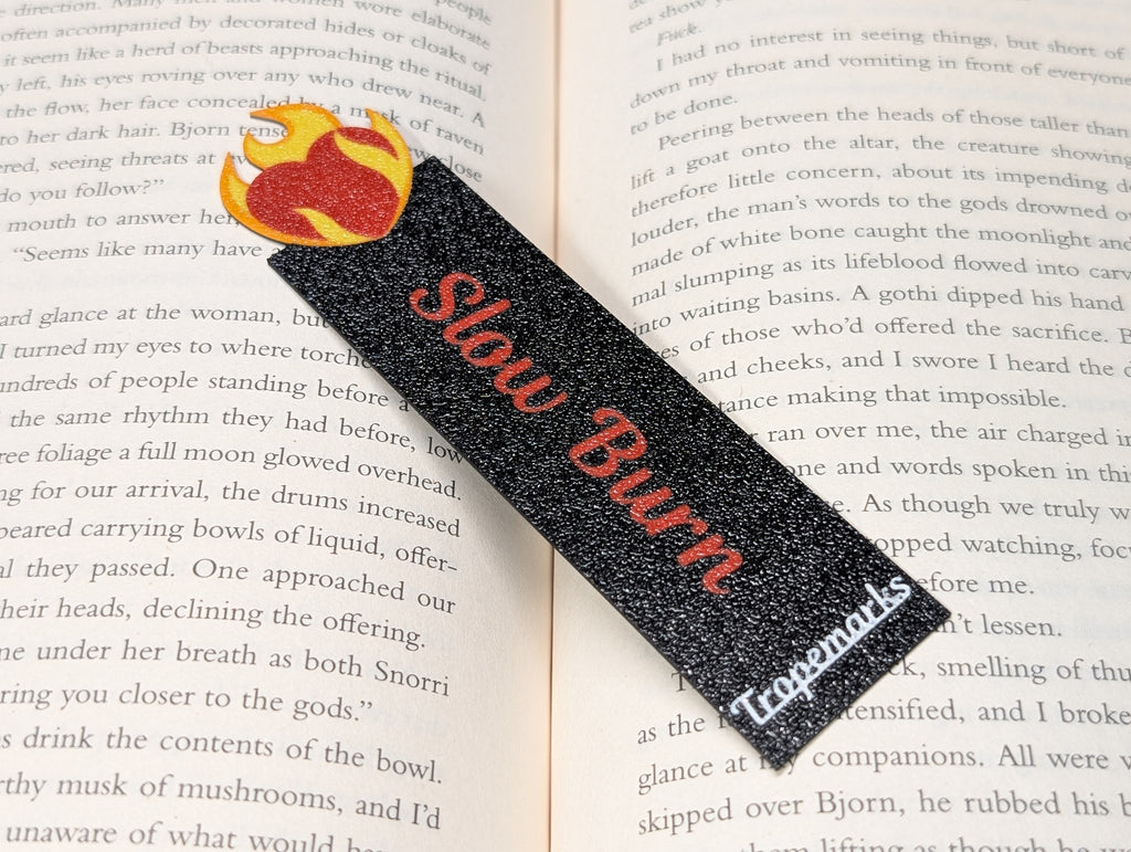 Slow Burn - Icon Bookmark