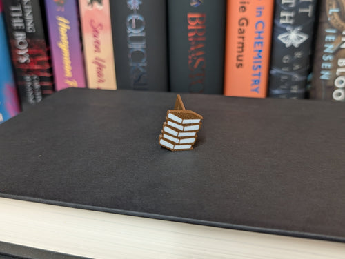 Book Stack Bookmark