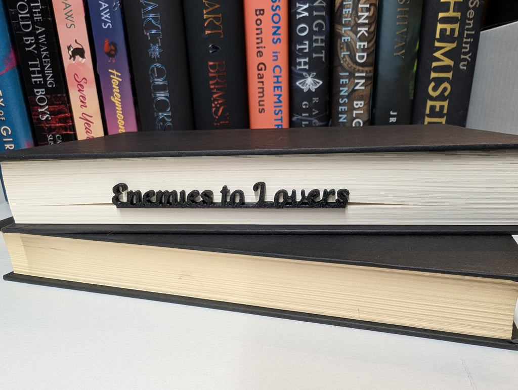 Enemies to Lovers Bookmark