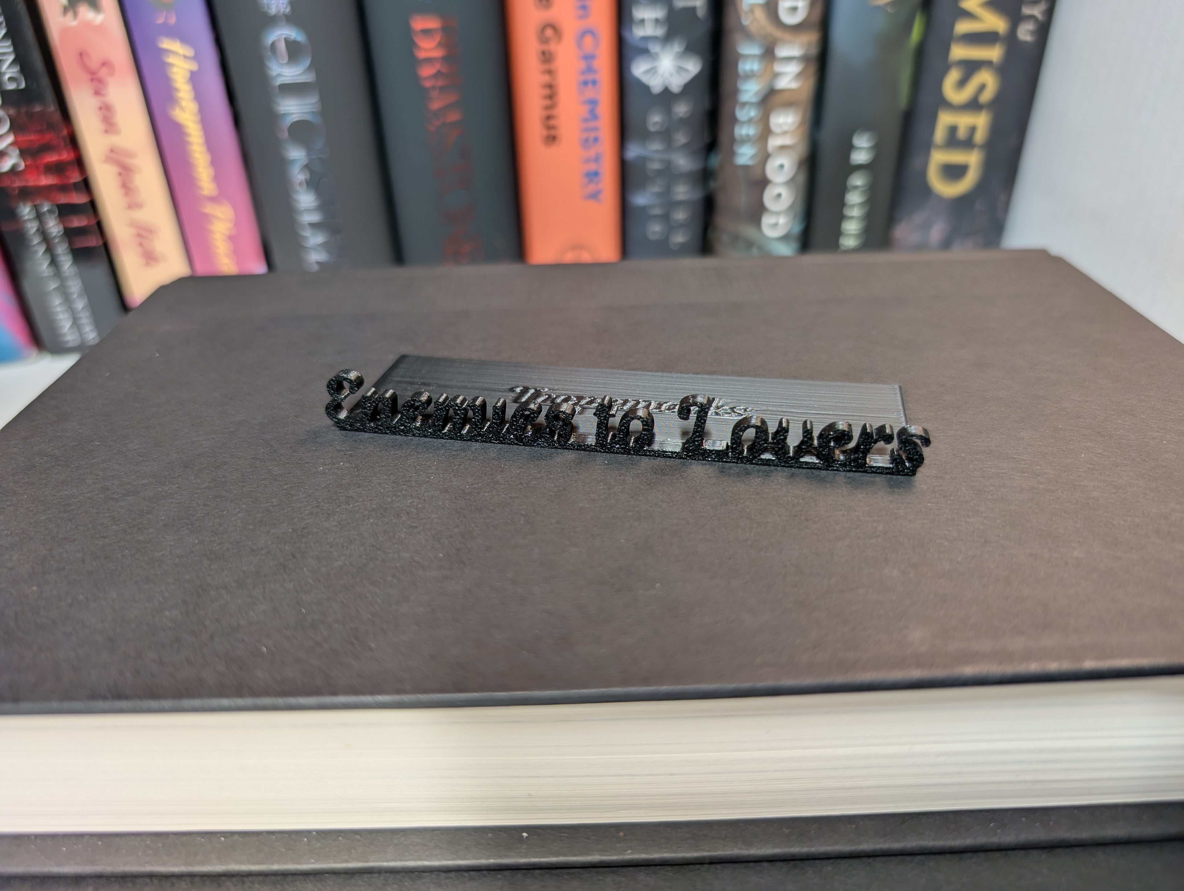 Enemies to Lovers Bookmark