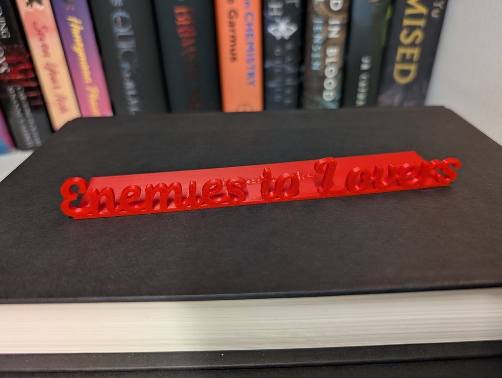 Enemies to Lovers Bookmark