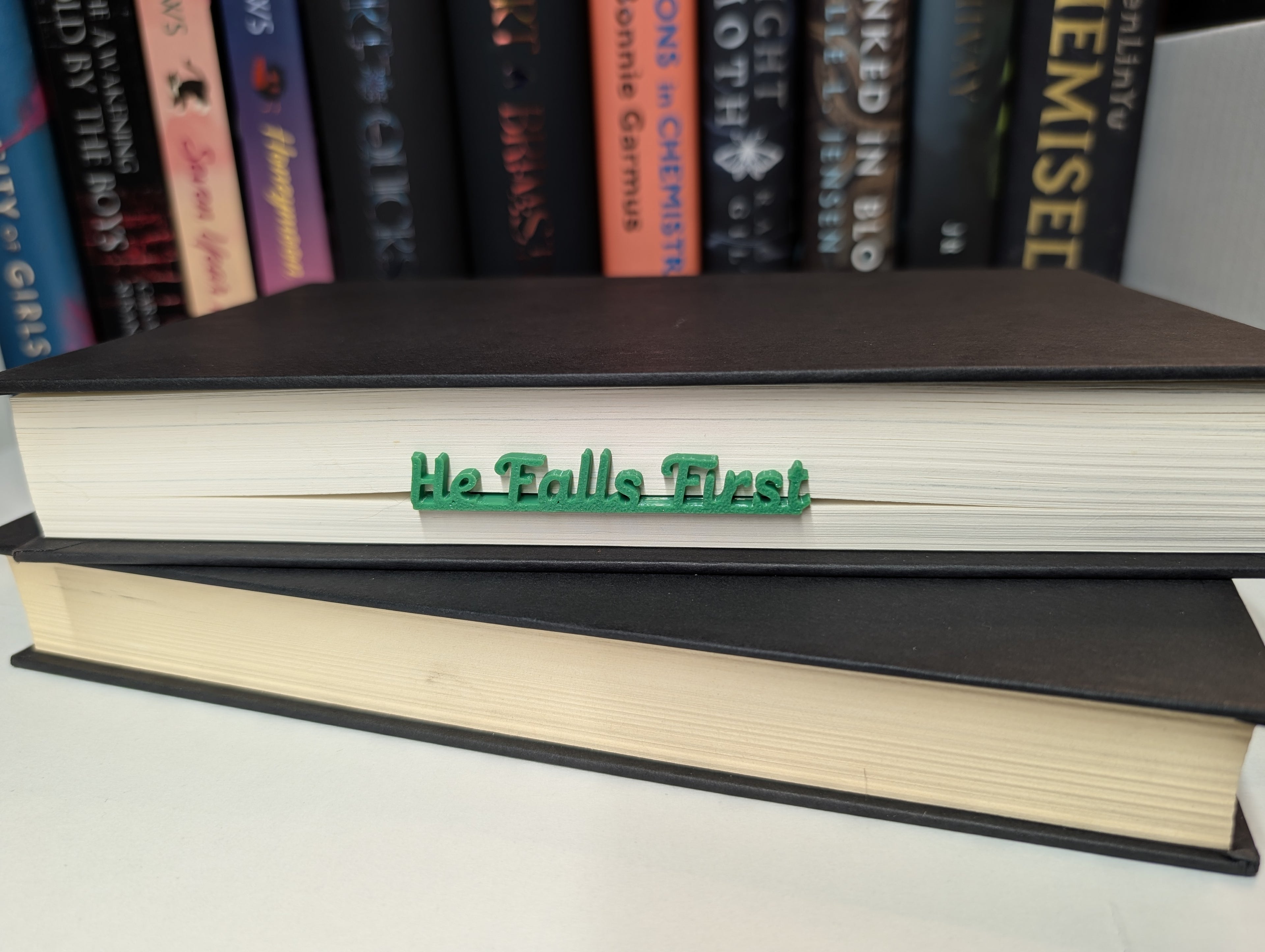 He Falls First Bookmark