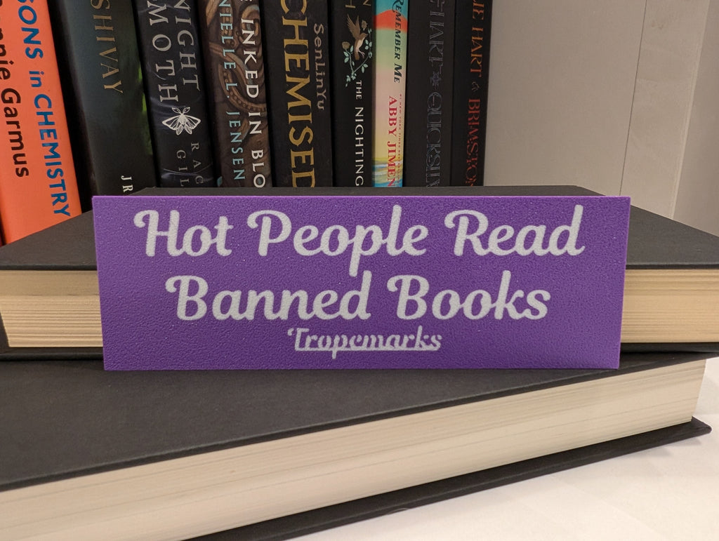 Hot People Read Banned Books - Classic Bookmark