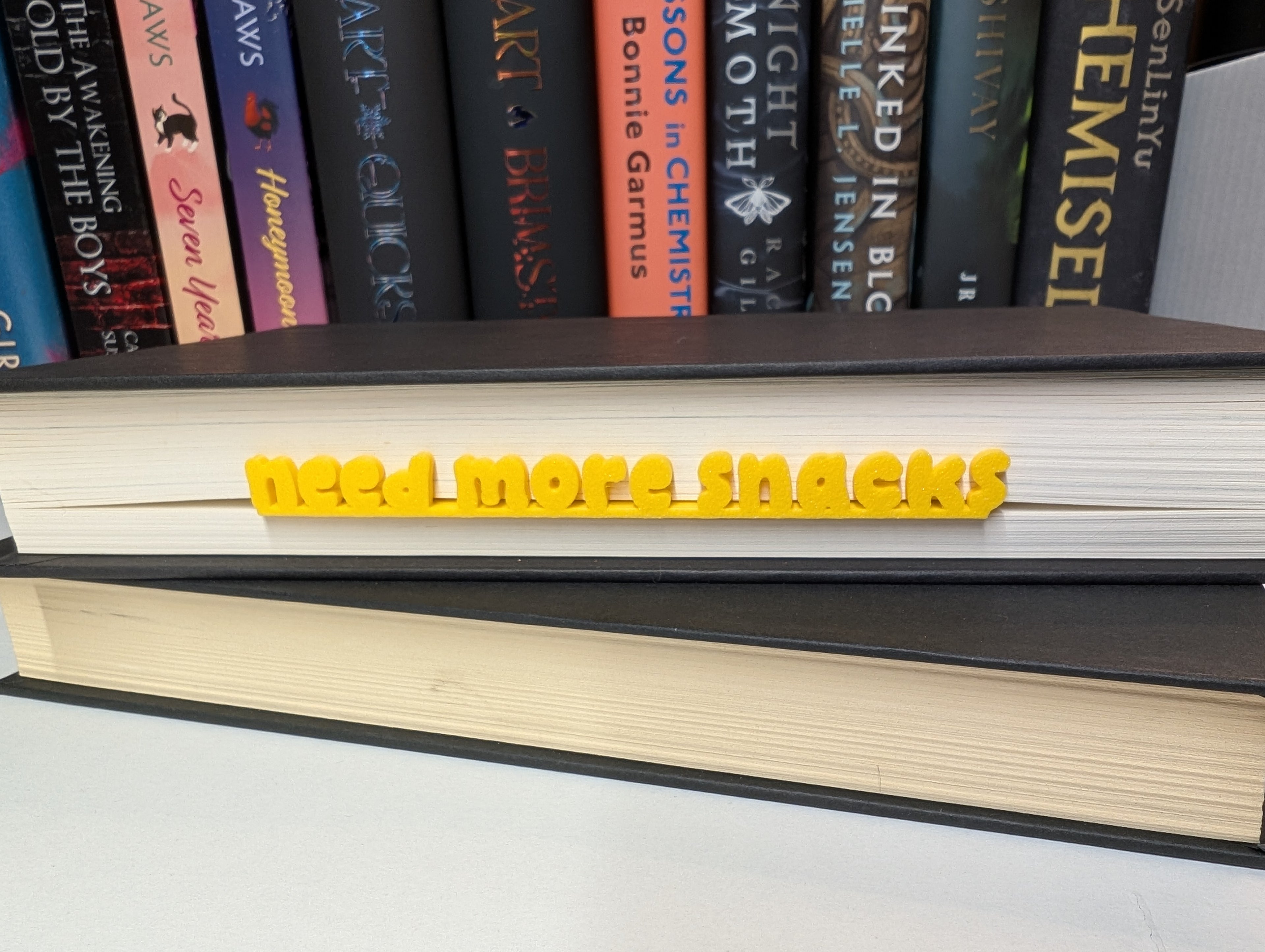 Need More Snacks Bookmark