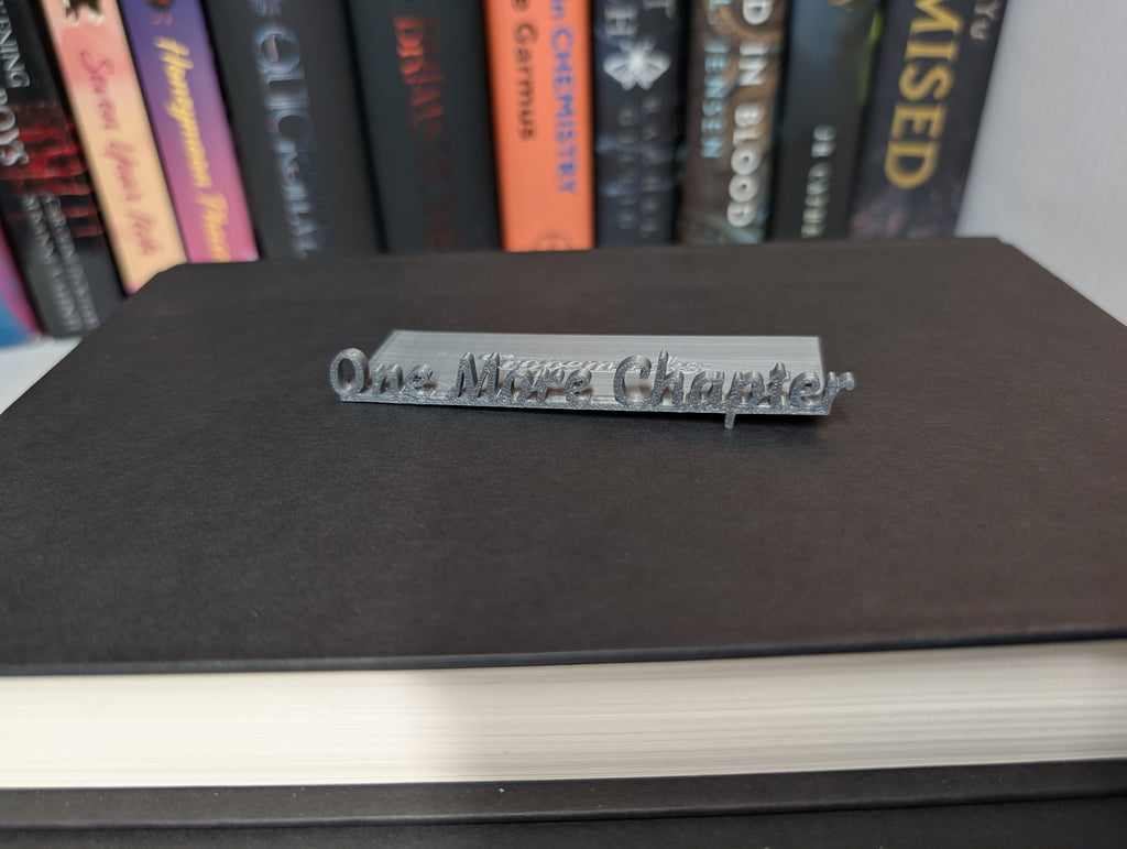 One More Chapter Bookmark