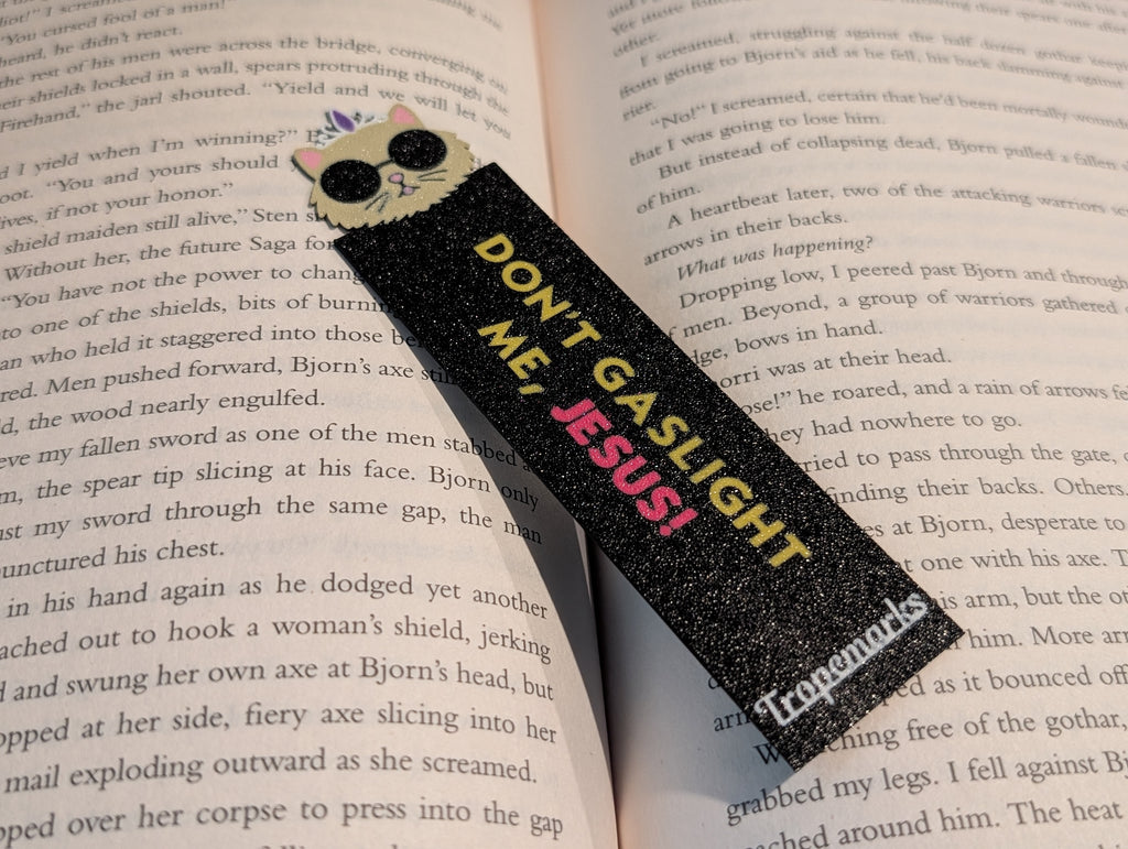 Princess Donut - Don't Gaslight Me, Jesus - Icon Bookmark