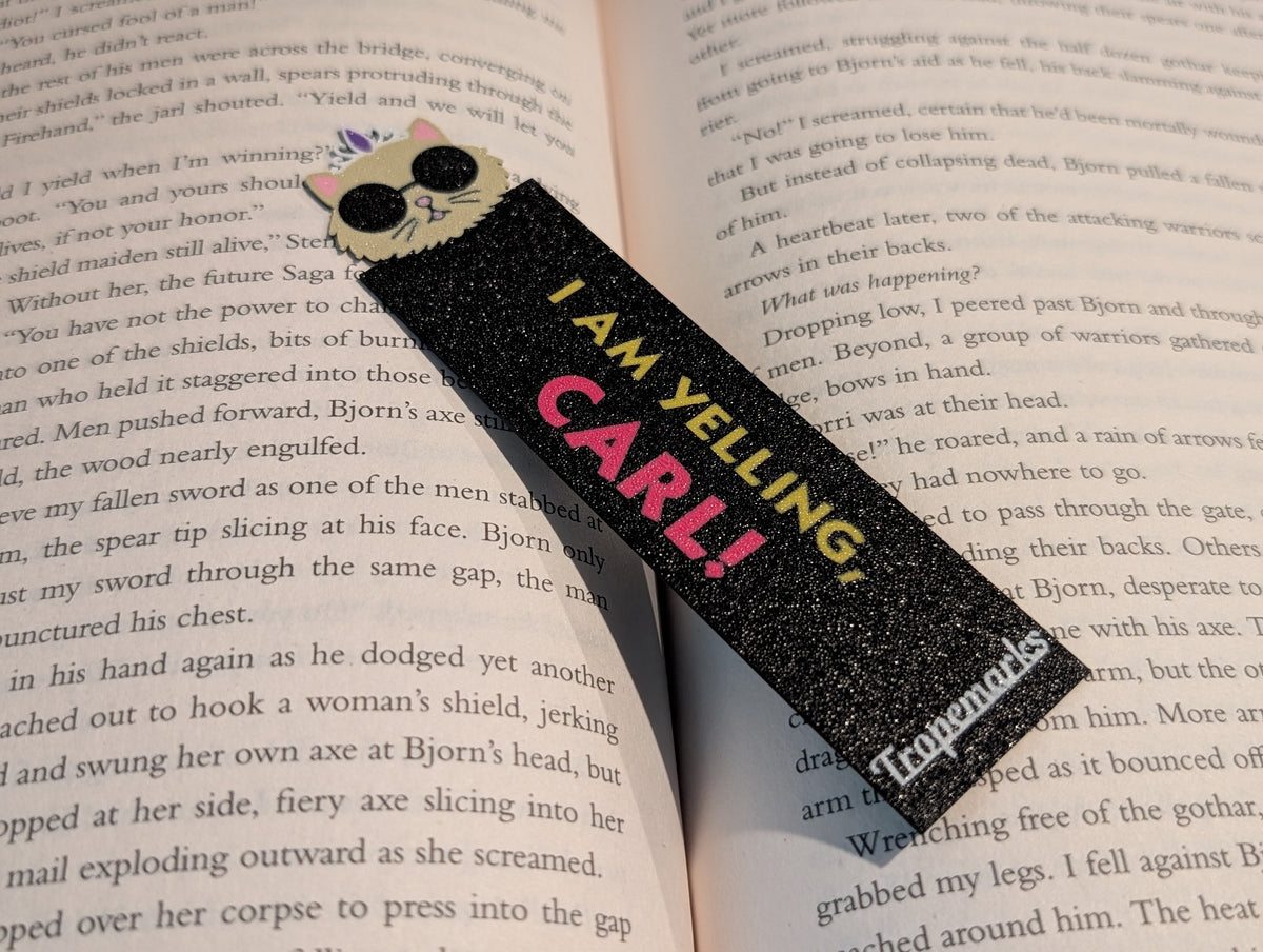 Princess Donut - I Am Yelling, Carl - Icon Bookmark