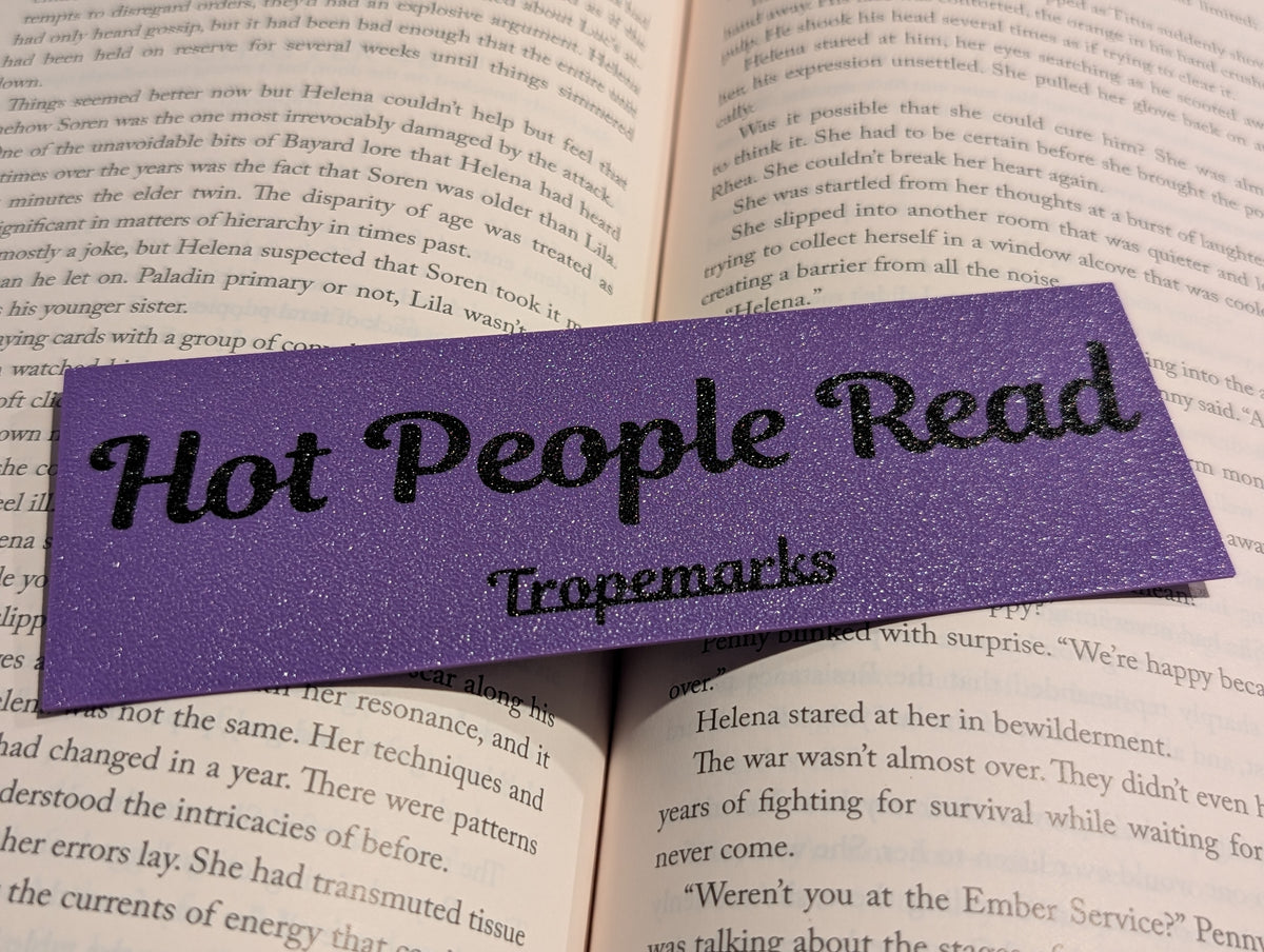 Hot People Read - Bookmark