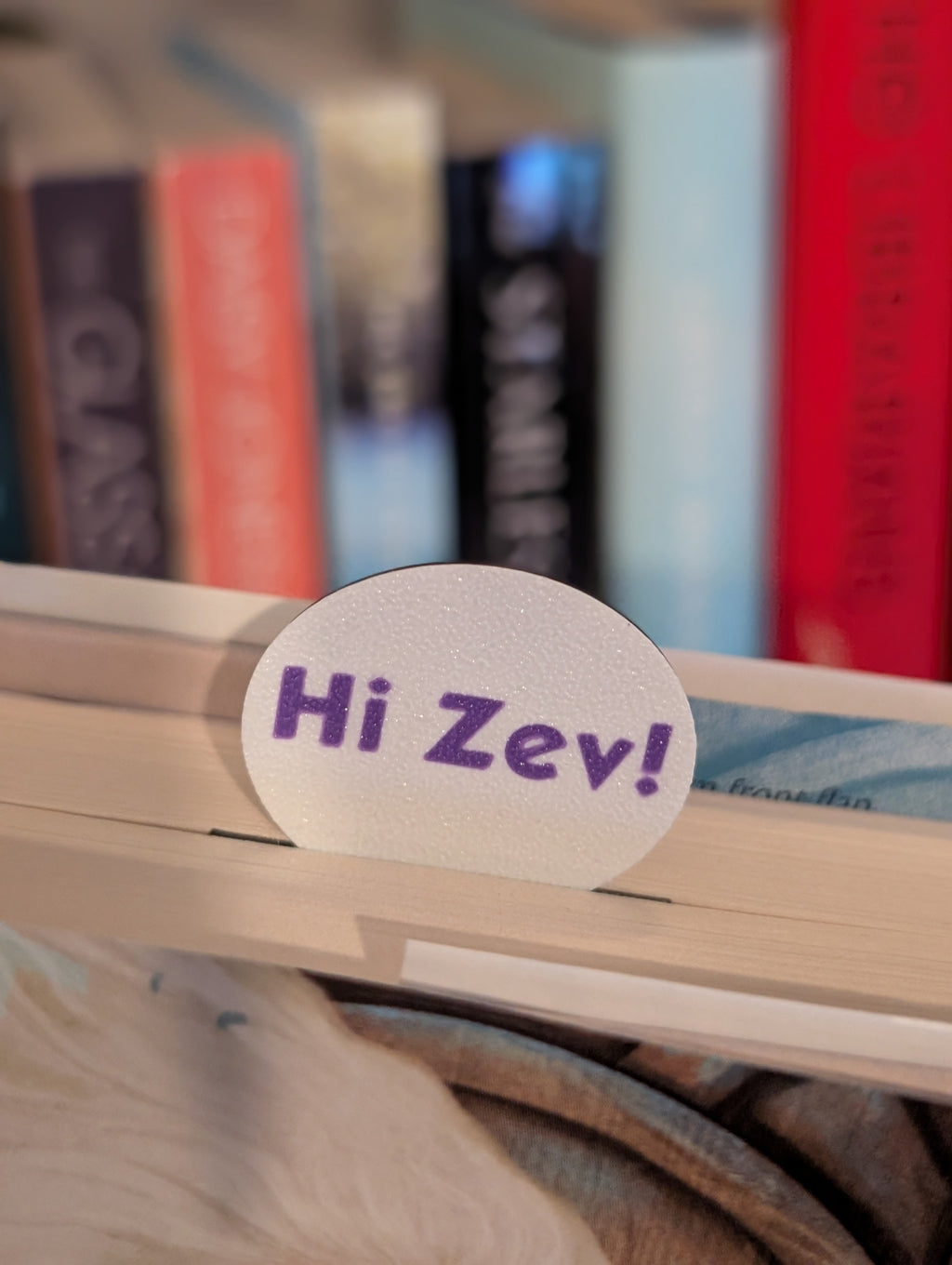 Hi Zev! - Icon Bookmark