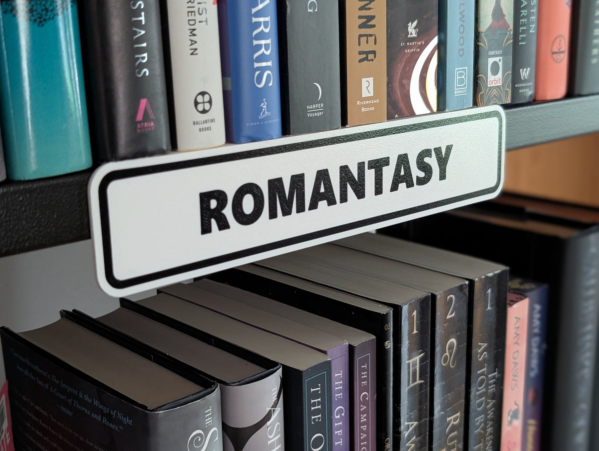 Bookshelf Sign