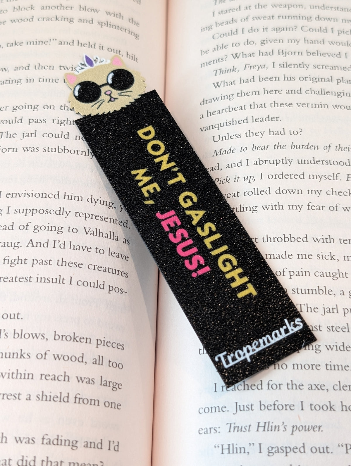 Princess Donut - Don't Gaslight Me, Jesus - Icon Bookmark